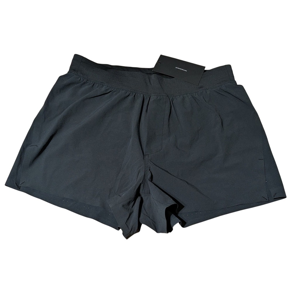 Ten Thousand Distance Shorts Mens Small Black 3" Inseam Liner Drawstring Running